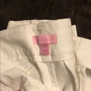 Lilly Pulitzer white pants